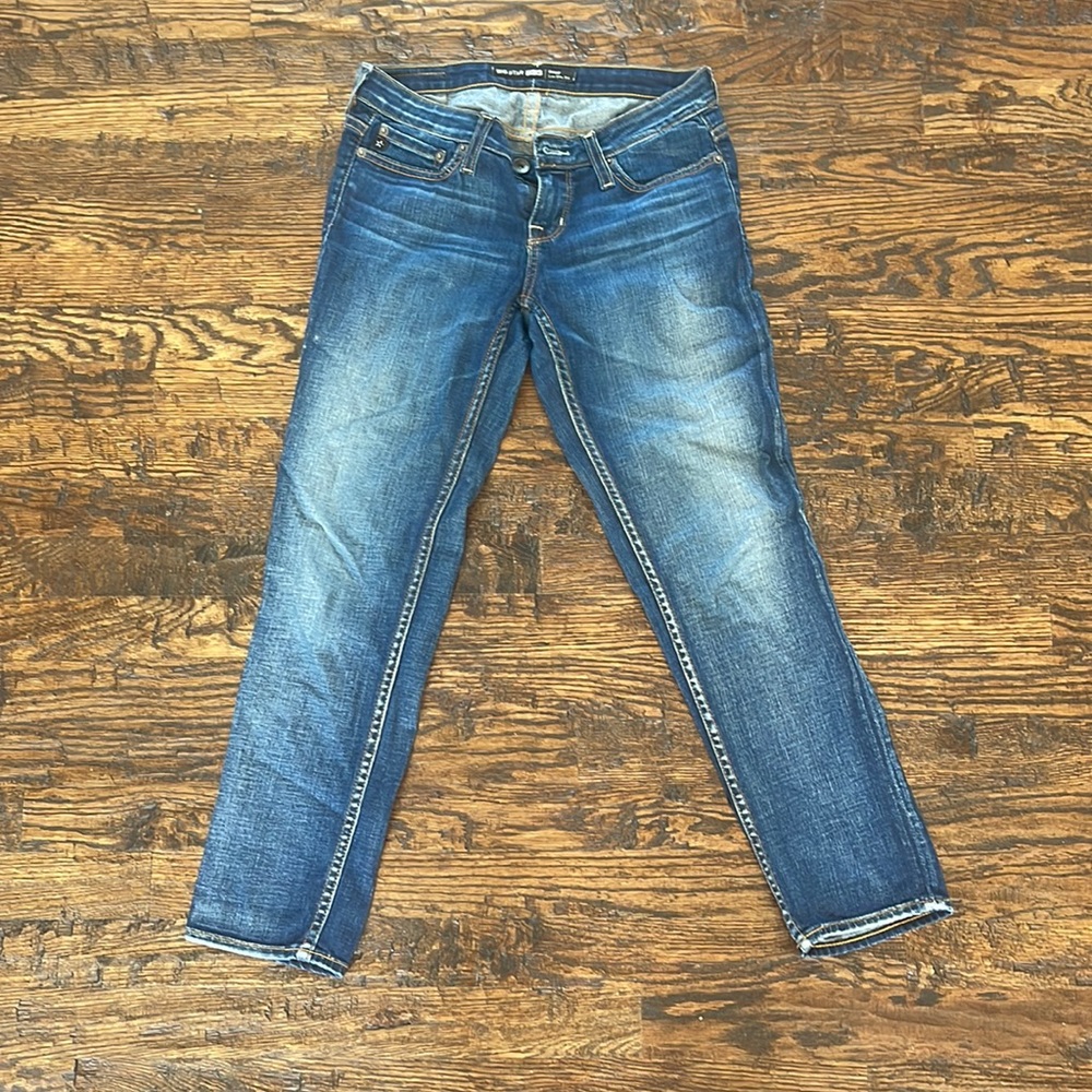 Big star low rise crop jean